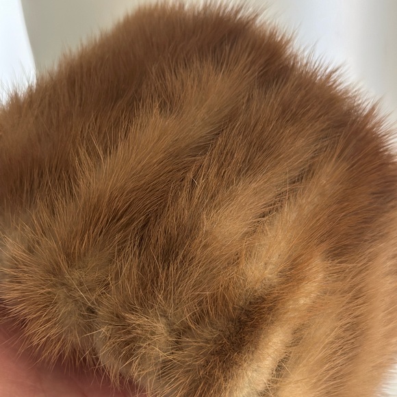 Vintage fur head band medium size - Picture 4 of 16